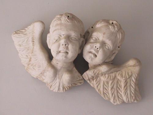 testa alata (scultura, frammento) - bottega napoletana (sec. XVIII)