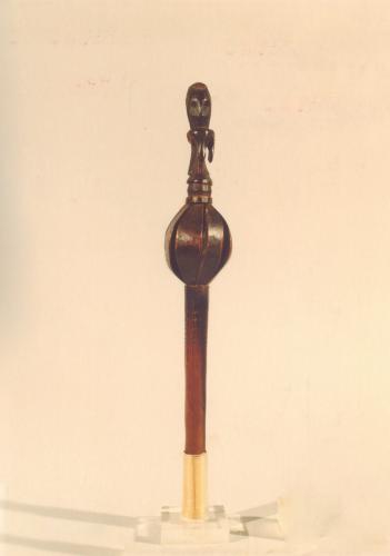 figure femminili (conocchia, conocchie, strumenti da lavoro) - artigianato pastorale (sec. XX prima metà, da 1900 a 1949)
