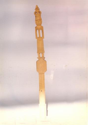 figure femminili (conocchia, conocchie, strumenti da lavoro) - artigianato pastorale (sec. XX seconda metà, da 1950 a 1980)