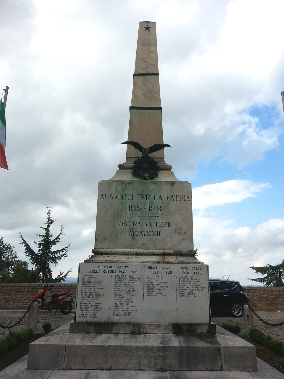 monumento ai caduti - ad obelisco (primo quarto XX)