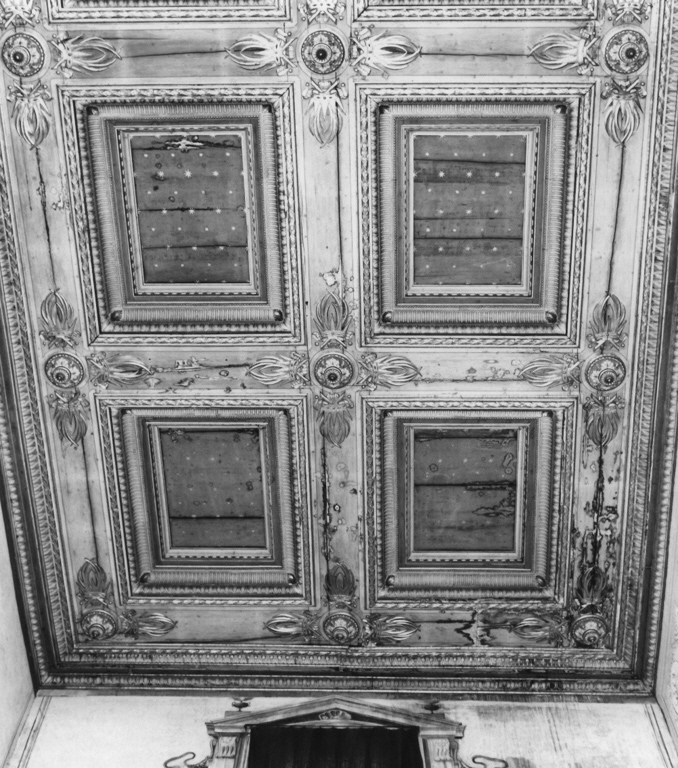 soffitto dipinto - bottega romana (sec. XIX)