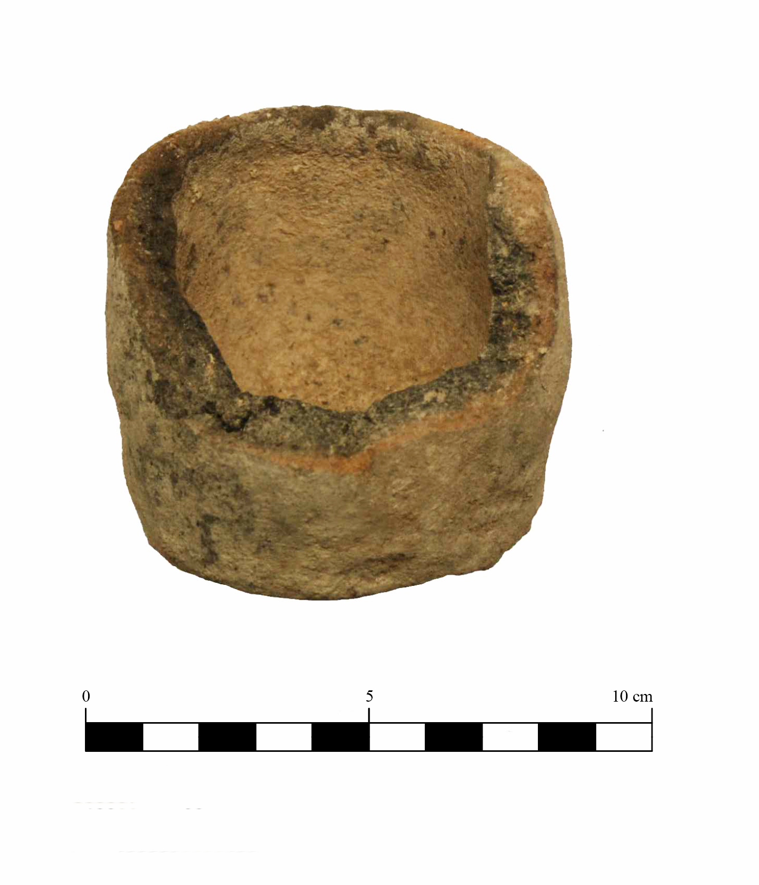 vaso, a corpo ovoide/ miniaturistico (Età recente del bronzo/ età punica)