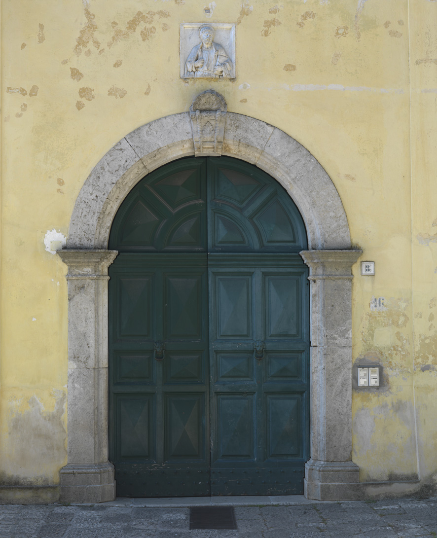 mostra di portale di Caci Giuseppe (sec. XVIII)