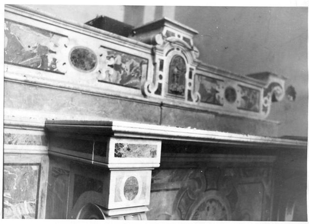 altare maggiore - ambito Italia meridionale (prima metà sec. XVIII)