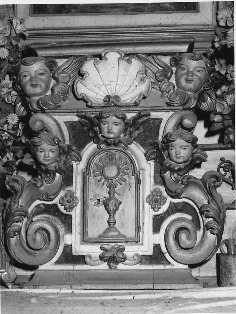 tabernacolo portatile - ambito Italia meridionale (sec. XVIII)