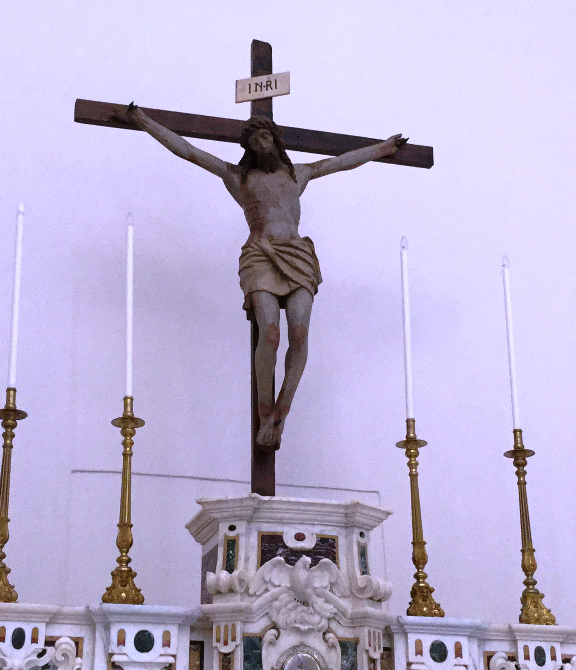 Crocifisso (scultura) - ambito napoletano (sec. XVI)