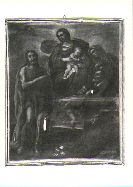 Madonna con Bambino e Santi (dipinto) - ambito Italia meridionale (seconda metà sec. XVIII)
