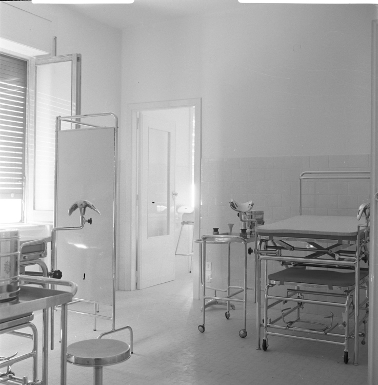 Clinica privata - Sala parto (negativo) di Rossi, Antonio (studio) (seconda metà XX)