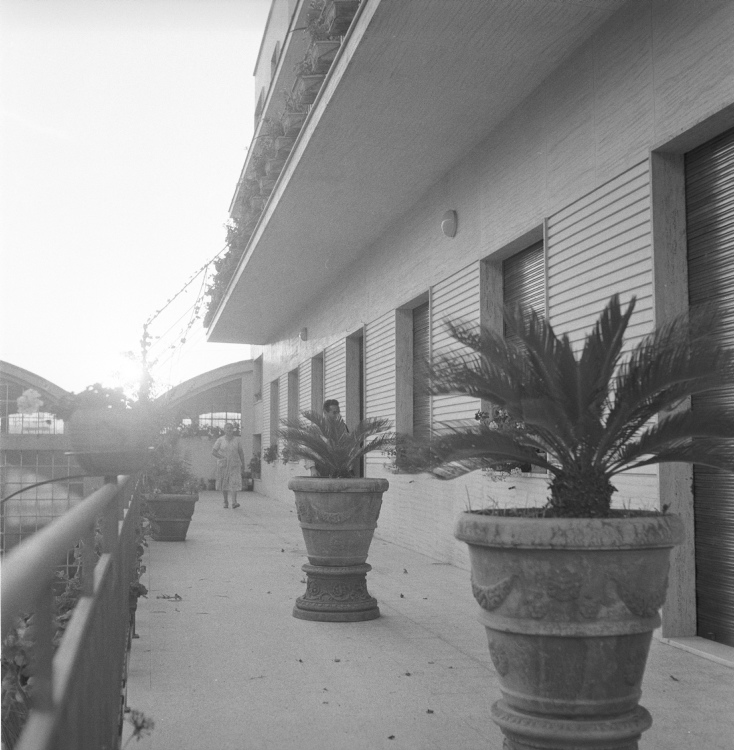 Edifici di abitazione - Terrazzo (negativo) di Rossi, Antonio (studio) (seconda metà XX)