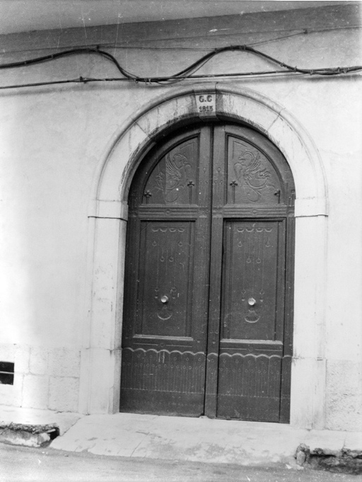 portali (positivo) di Francesco "Cicciotto" Caso (seconda metà XX)