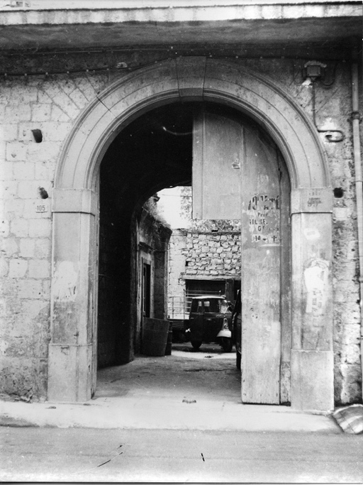 portali (positivo) di Francesco "Cicciotto" Caso (seconda metà XX)