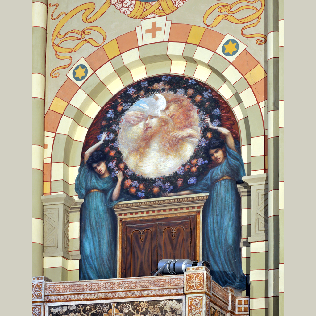 Trinità (dipinto) di Mussini Augusto (sec. XX)