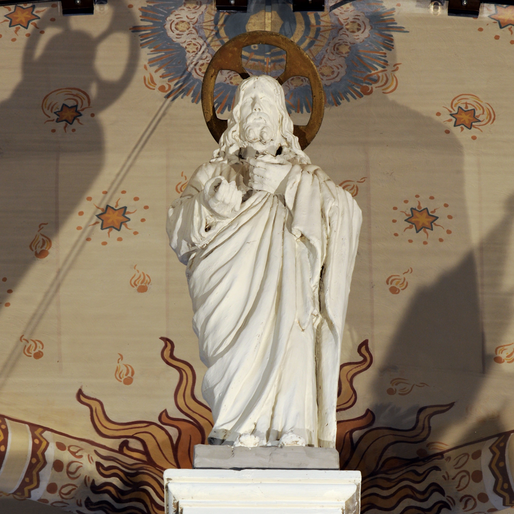 Cristo (statua) di Girolomini Federico (sec. XX)