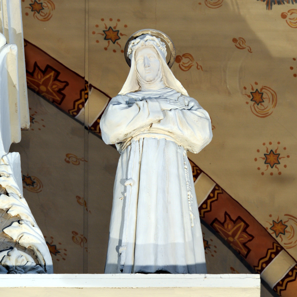 Santa Veronica Giuliani (statua) di Girolomini Federico (sec. XX)