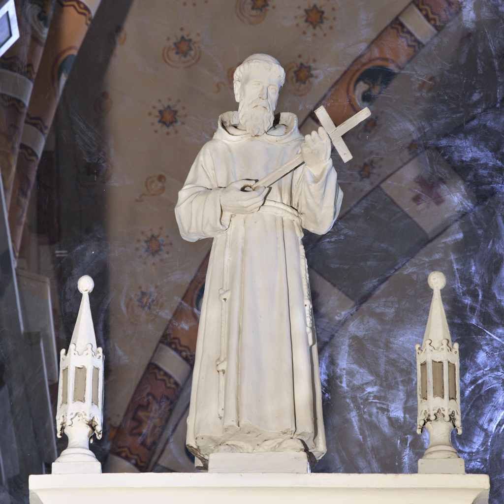 beato Benedetto da Urbino (statua) di Girolomini Federico (sec. XX)