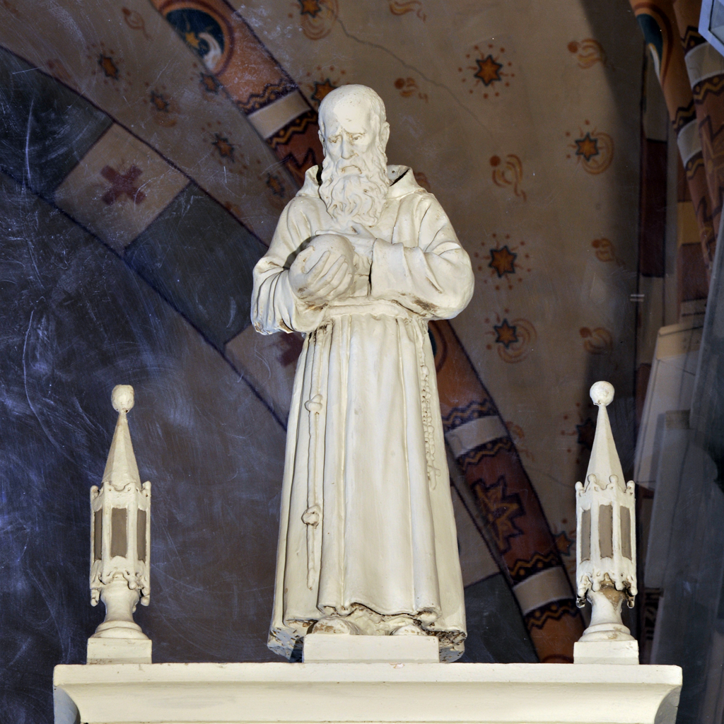 beato Bernardo da Offida (statua) di Girolomini Federico (sec. XX)