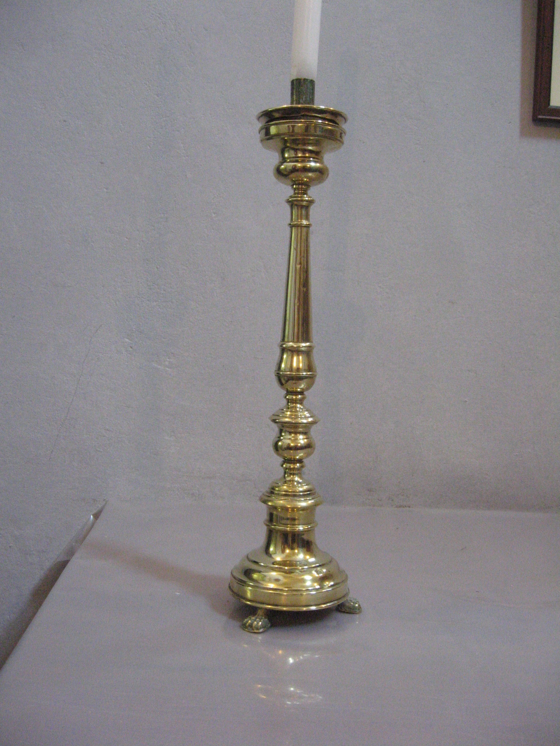 candeliere, serie - produzione toscana (sec. XIX)