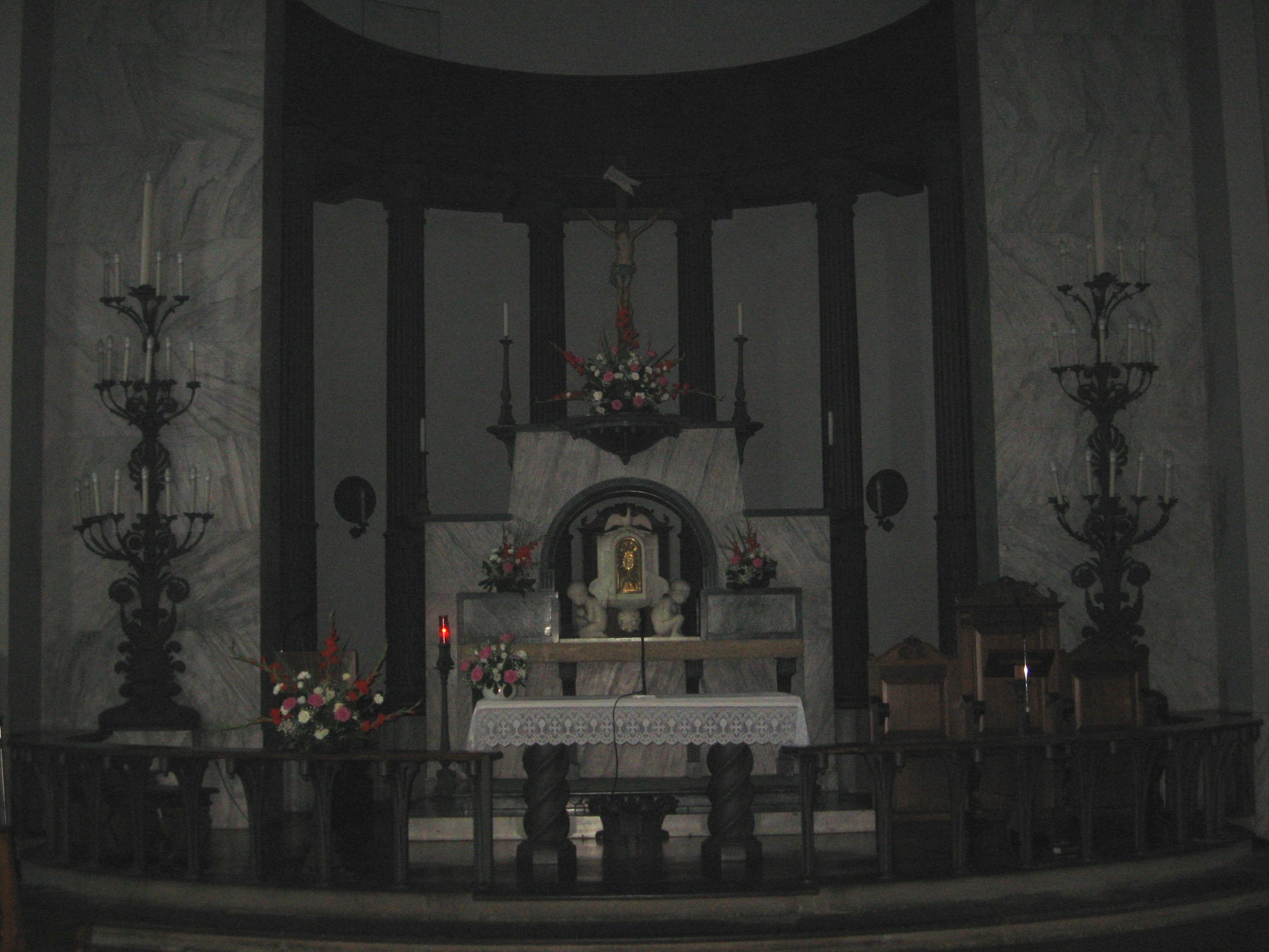 altare maggiore di Reishammer Carlo (sec. XIX)