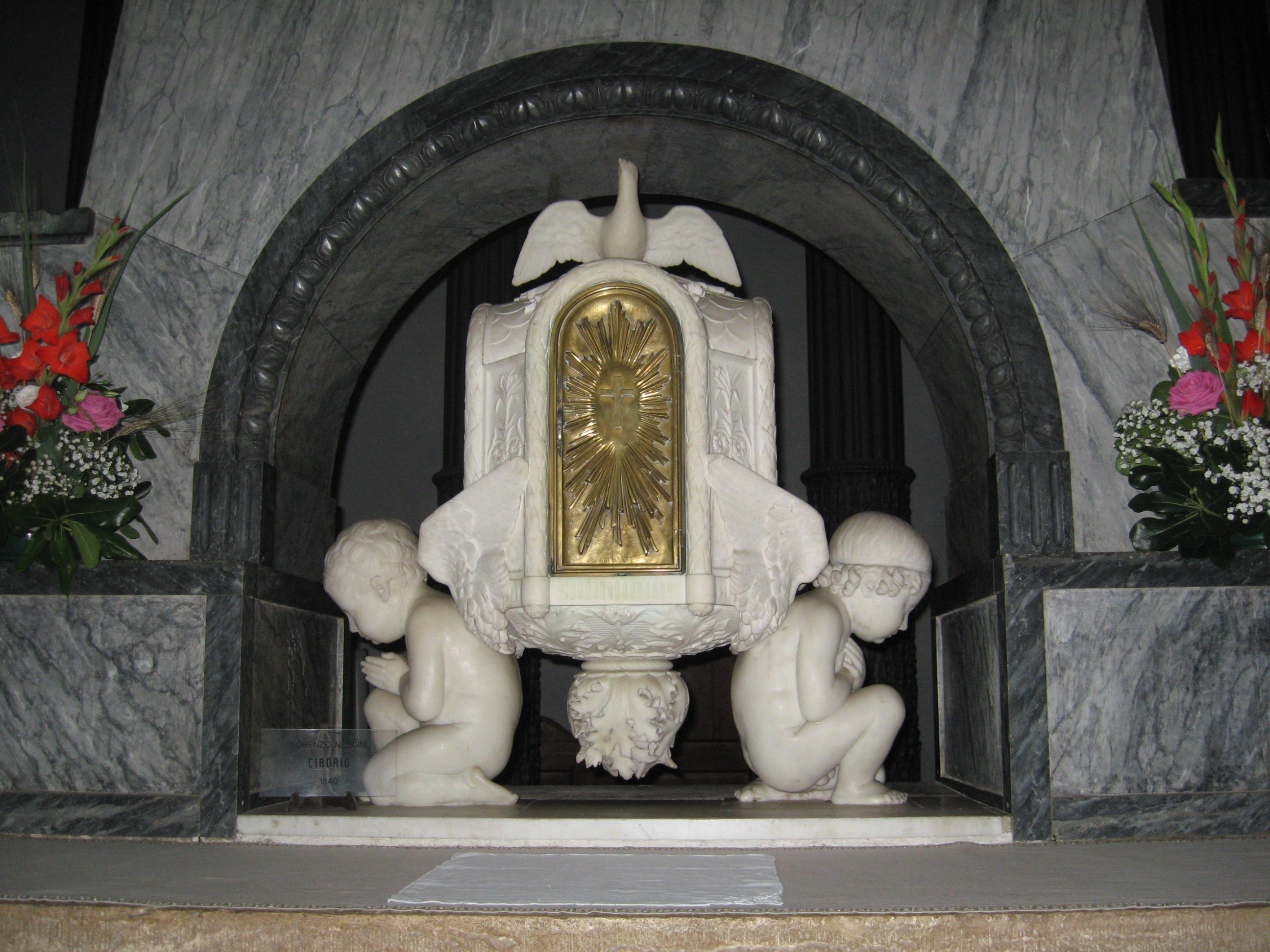 tabernacolo di Nencini Lorenzo (attribuito), Reishammer Carlo (attribuito) (sec. XIX)