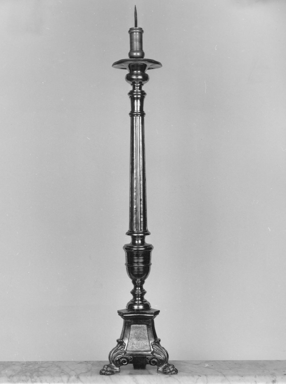 candeliere, serie - manifattura toscana (prima metà sec. XX)