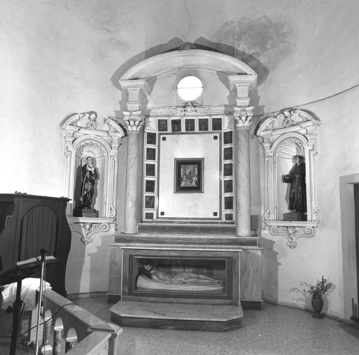 altare - bottega toscana, bottega toscana (prima metà sec. XVIII, sec. XX)