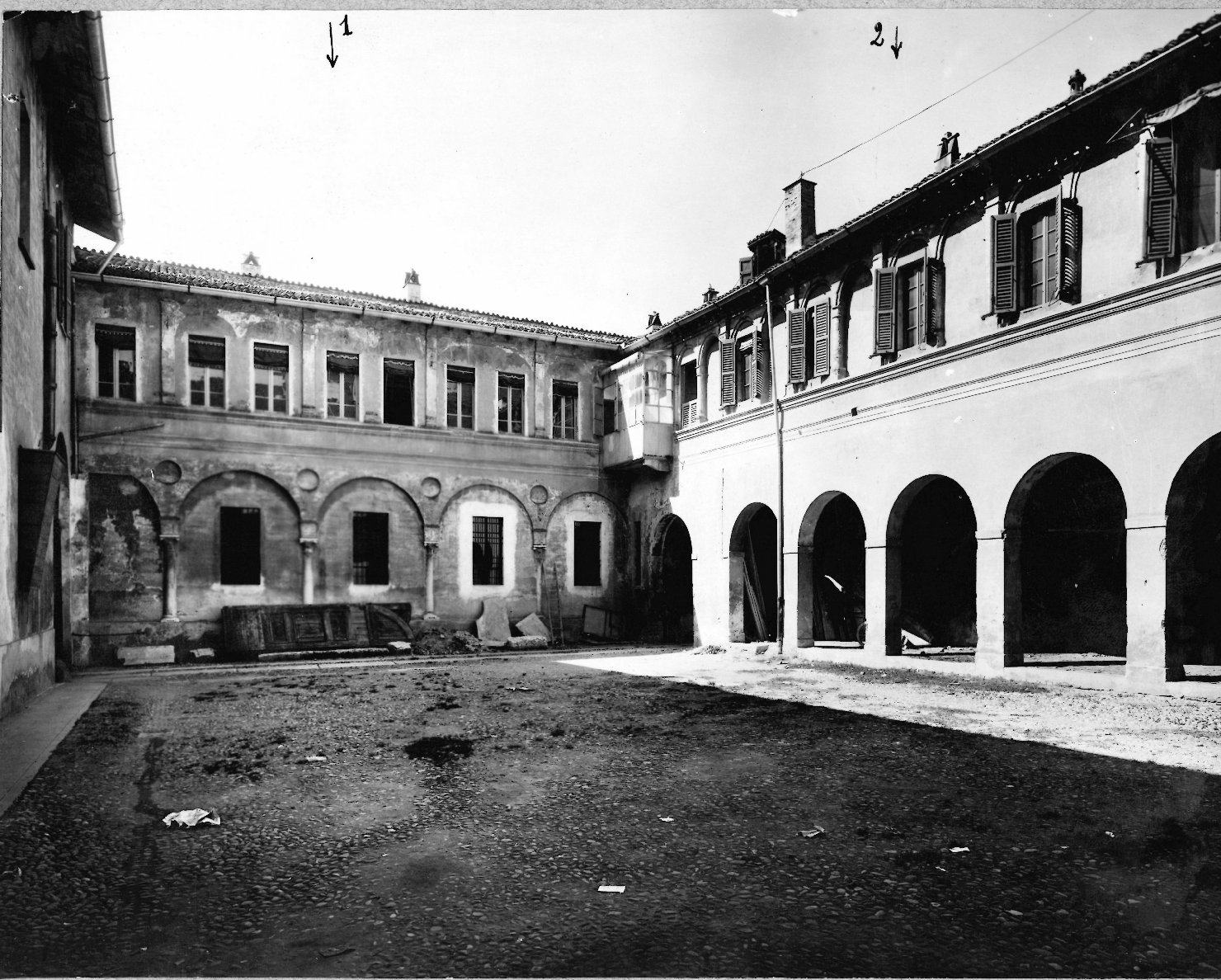 Cremona - Architettura - Ex Convento di S. Bartolomeo (positivo) di Fazioli, Ernesto (XX)