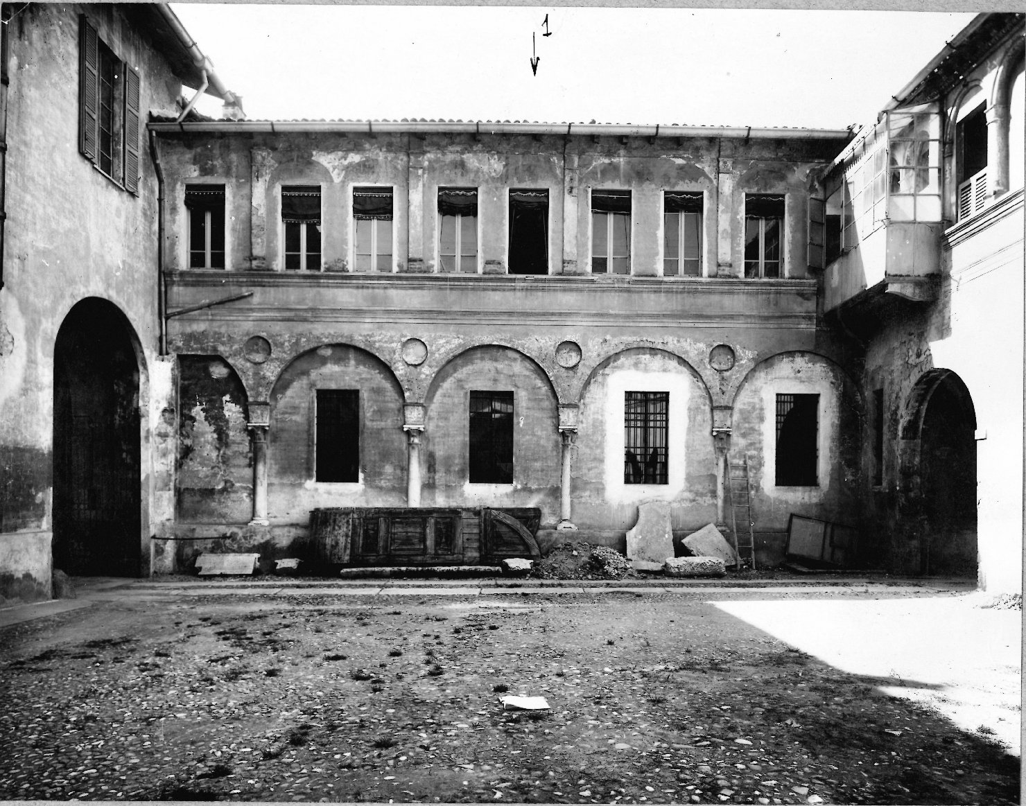 Cremona - Architettura - Ex Convento di S. Bartolomeo (positivo) di Fazioli, Ernesto (XX)
