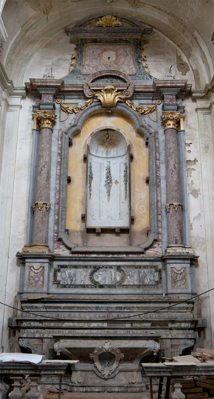 altare, opera isolata - bottega vercellese (terzo quarto sec. XVIII)