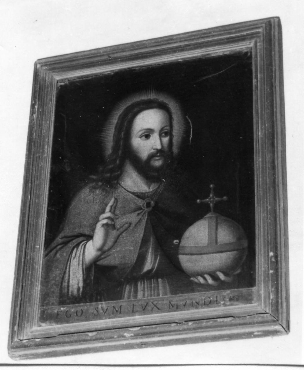 Cristo benedicente (dipinto) - ambito modenese (inizio sec. XVII)