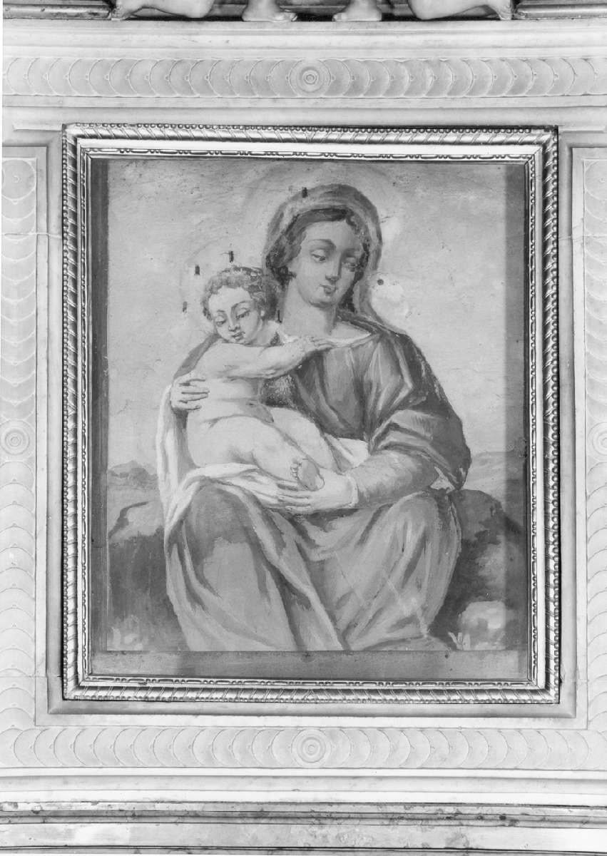 Madonna della Porta, Madonna con Bambino (dipinto) - ambito emiliano (fine sec. XVI)