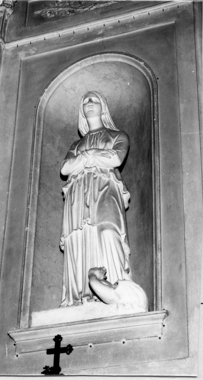 figura allegorica femminile (statua) di Montanari Luigi (prima metà sec. XIX)