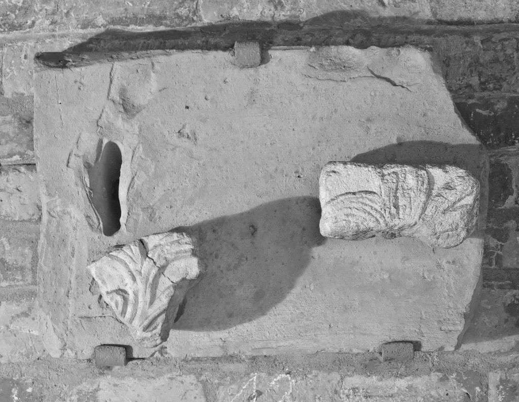 rilievo, frammento - ambito Italia settentrionale (secc. VIII/ IX)