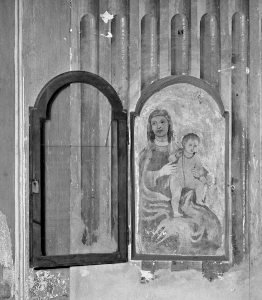 Madonna del Rosario (dipinto) - ambito emiliano (sec. XVI)