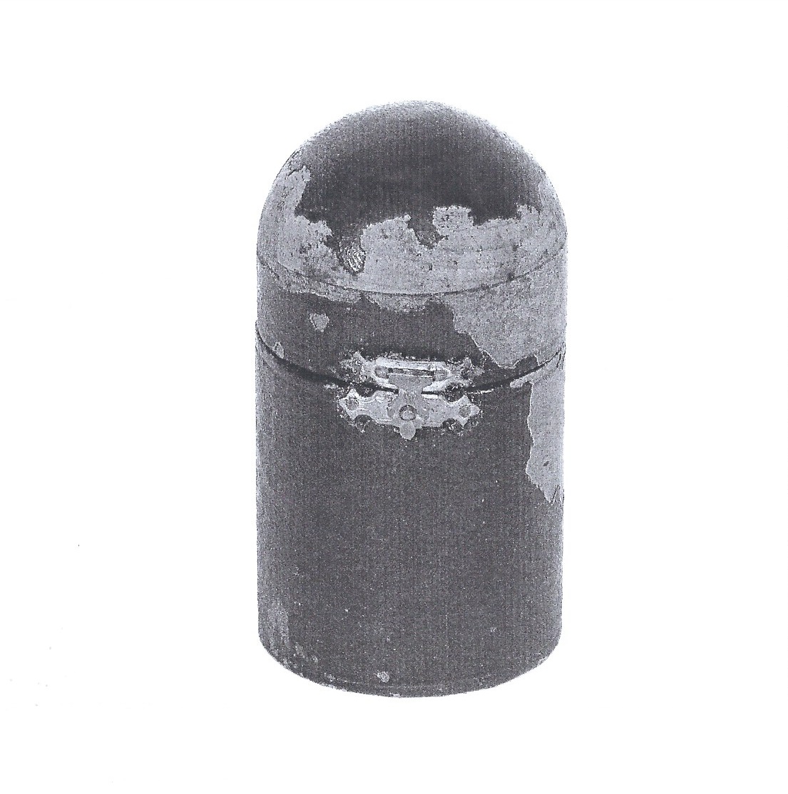 custodia di vasetto per oli santi, elemento d'insieme - bottega veneta (sec. XIX)