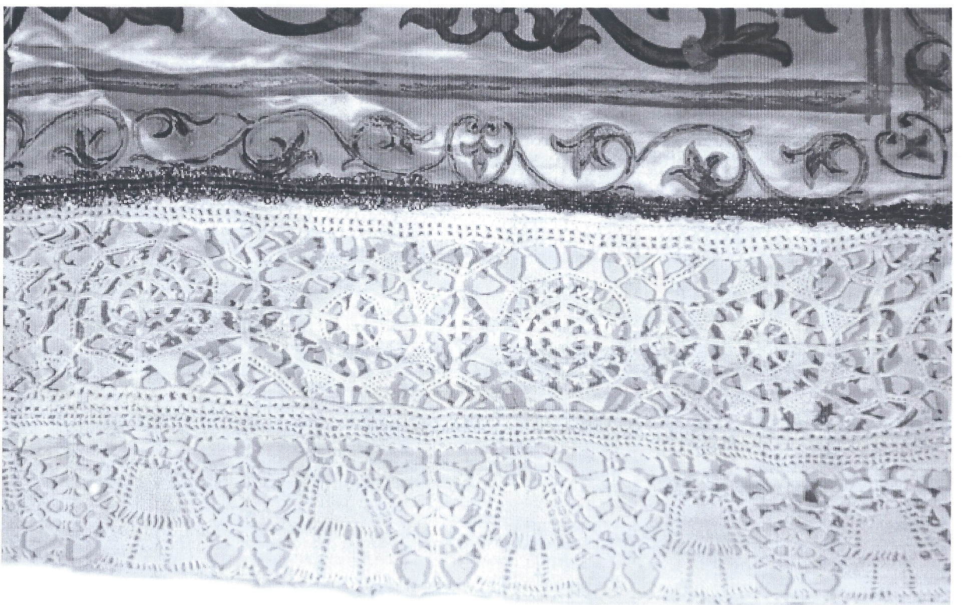 bordura, opera isolata - manifattura veronese (sec. XIX)