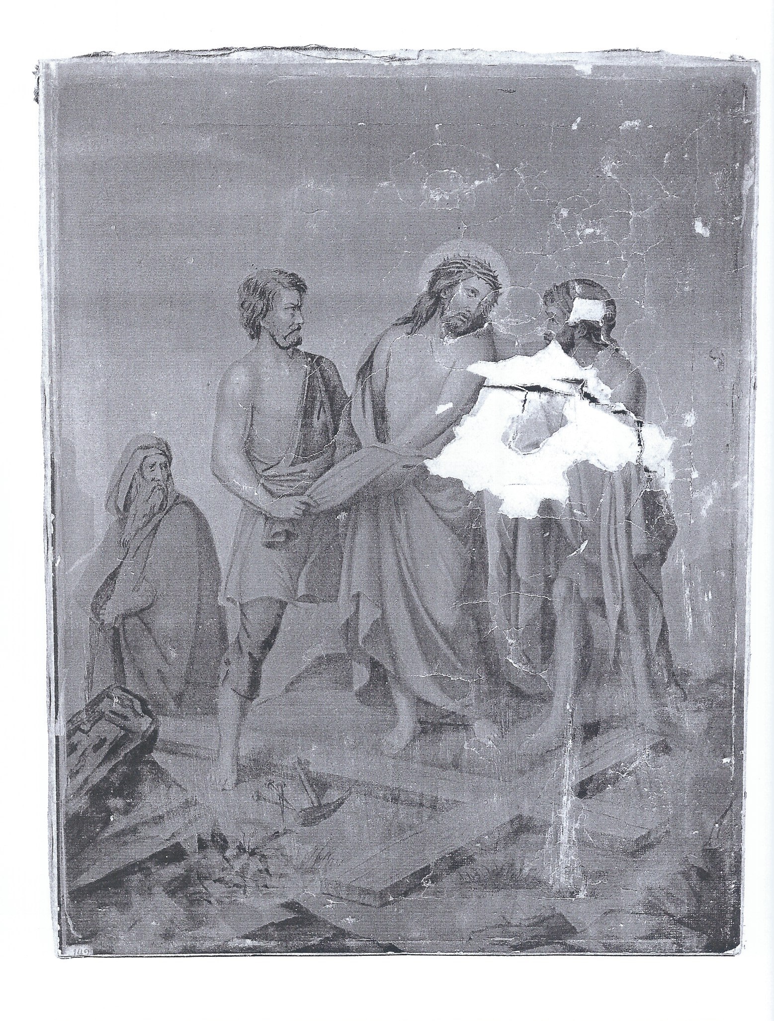 Cristo spogliato delle vesti (via Crucis, ciclo) - ambito veneto (sec. XVIII)