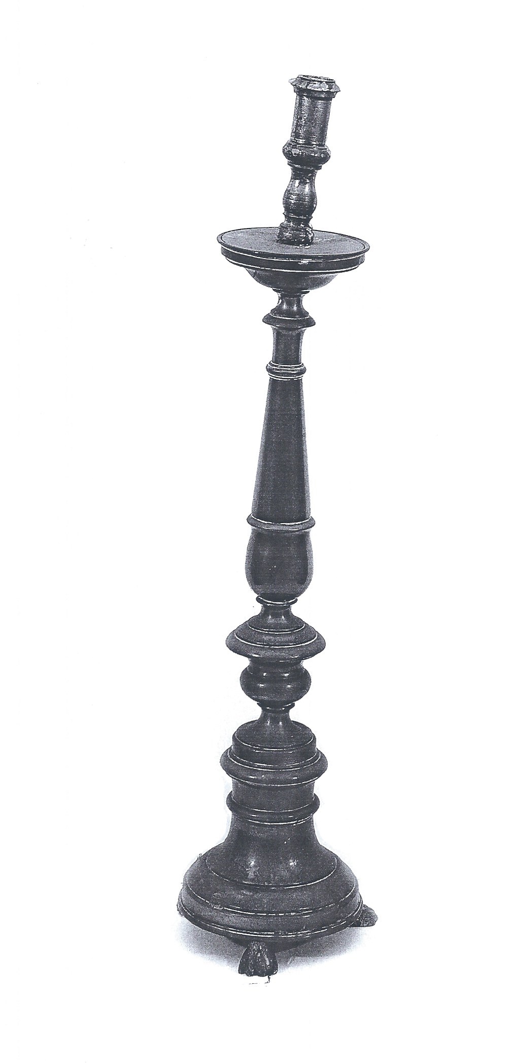 candeliere d'altare, coppia - bottega veneta (sec. XIX)