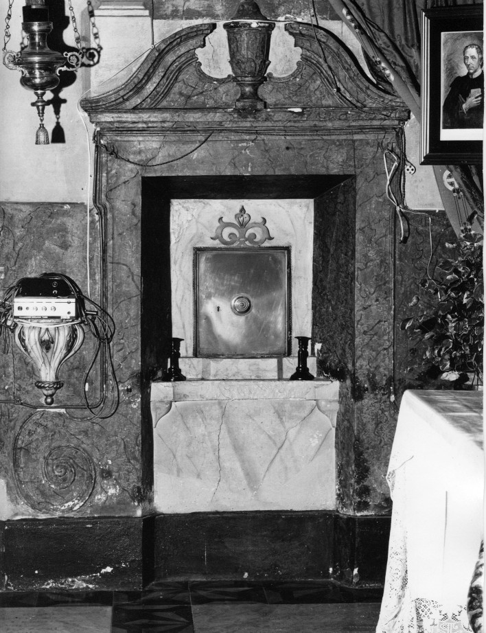 tabernacolo murale, opera isolata - bottega veneta (secondo quarto sec. XVIII)