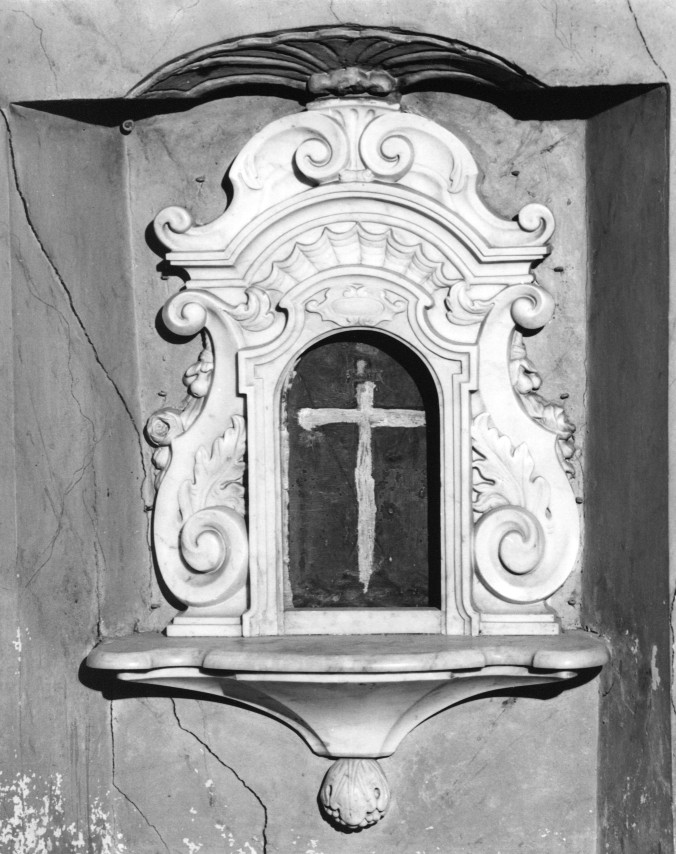 tabernacolo murale, opera isolata - bottega veneta (sec. XVIII)