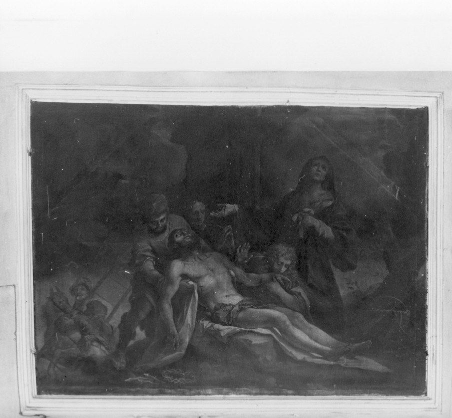 deposizione di Cristo dalla croce (dipinto, ciclo) di Pasqualotto Costantino detto Costantini (bottega) (sec. XVIII)