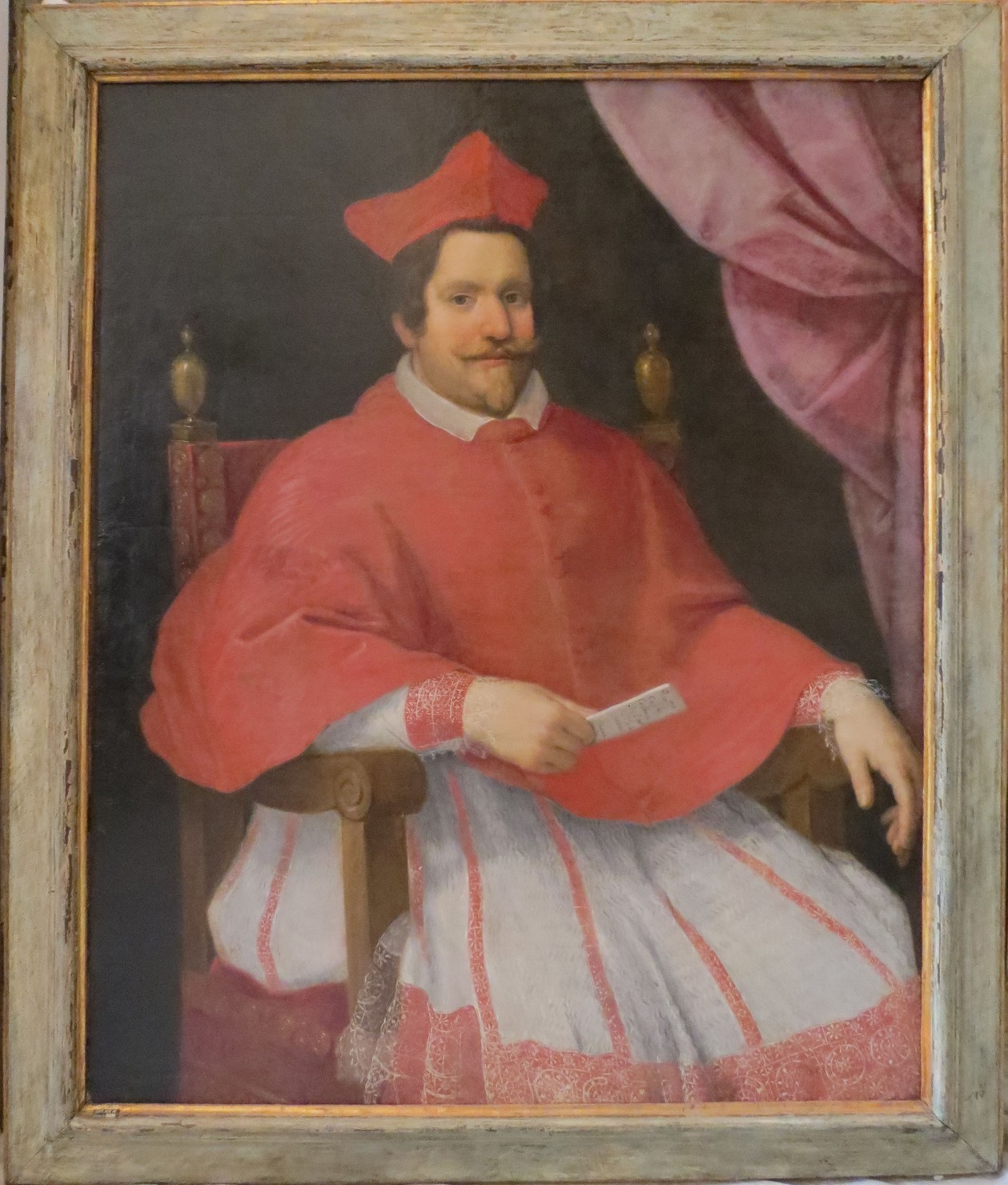 cardinale Girolamo Colonna (dipinto, opera isolata) - ambito emiliano (prima metà sec. XVII)