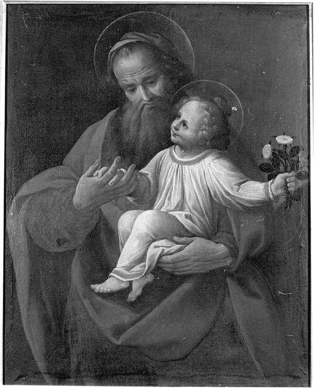 Maria Vergine bambina (dipinto, opera isolata) - ambito lombardo (sec. XVII)