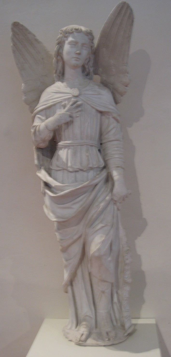 Angelo (calco di scultura, opera isolata) - bottega lombarda (fine/ inizio secc. XIX/ XX)