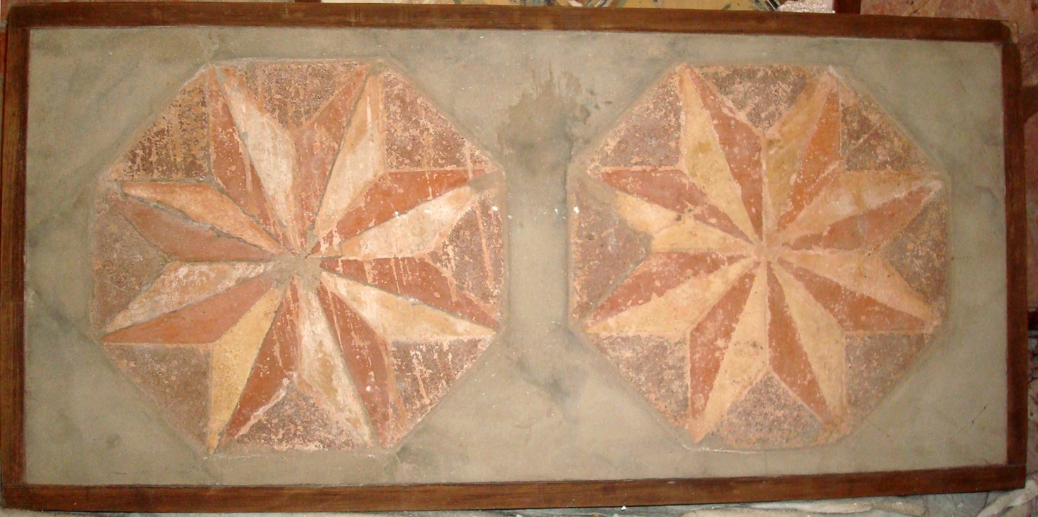 piastrella di pavimento - bottega dell'Italia centrale (seconda metà sec. XV)