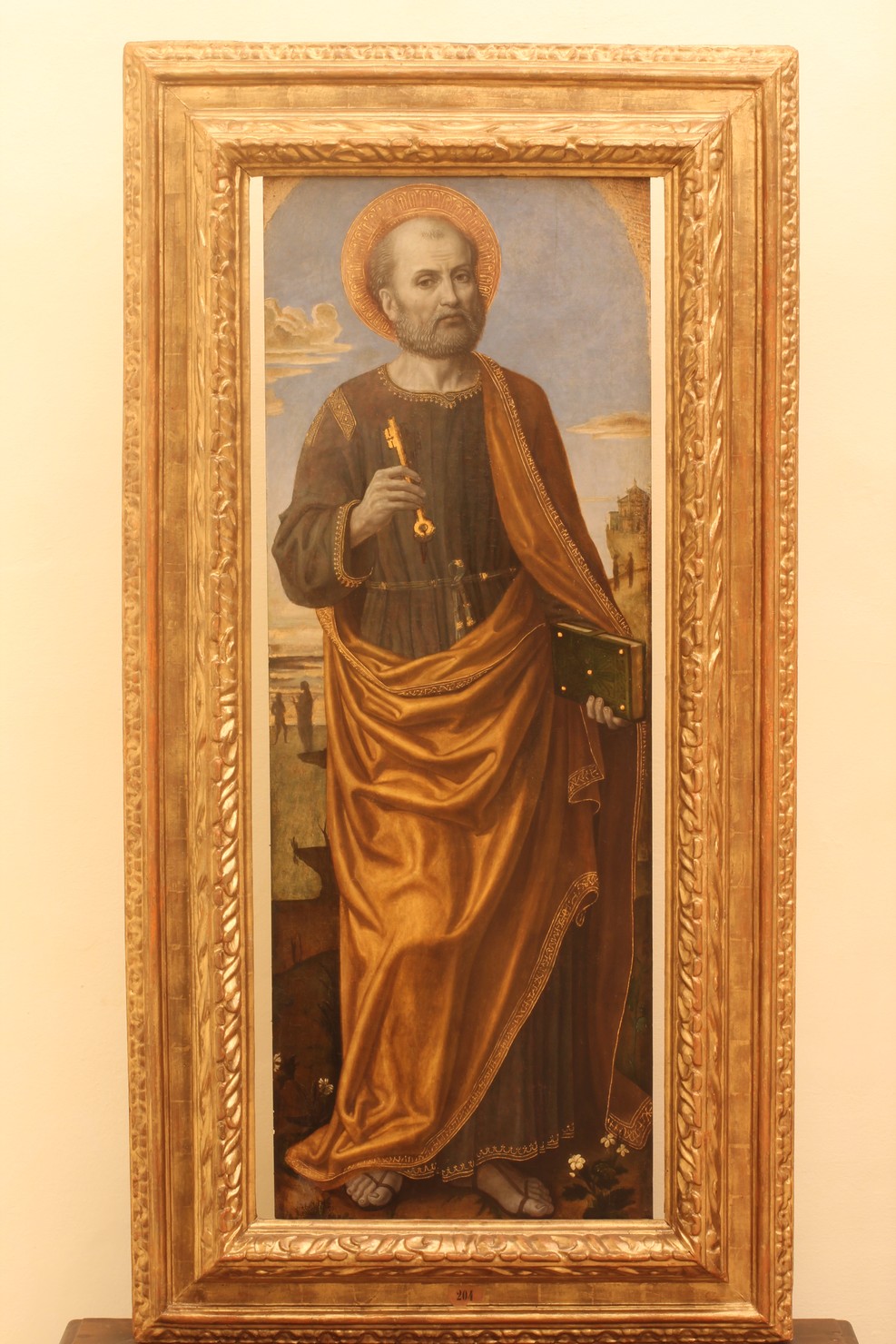 San Pietro (dipinto, opera isolata) di Ambrogio da Fossano detto Bergognone (sec. XV)