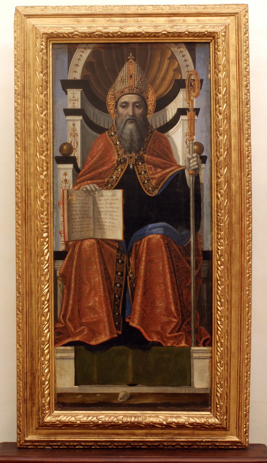 San Benedetto (dipinto, opera isolata) di Ambrogio da Fossano detto Bergognone (sec. XV)