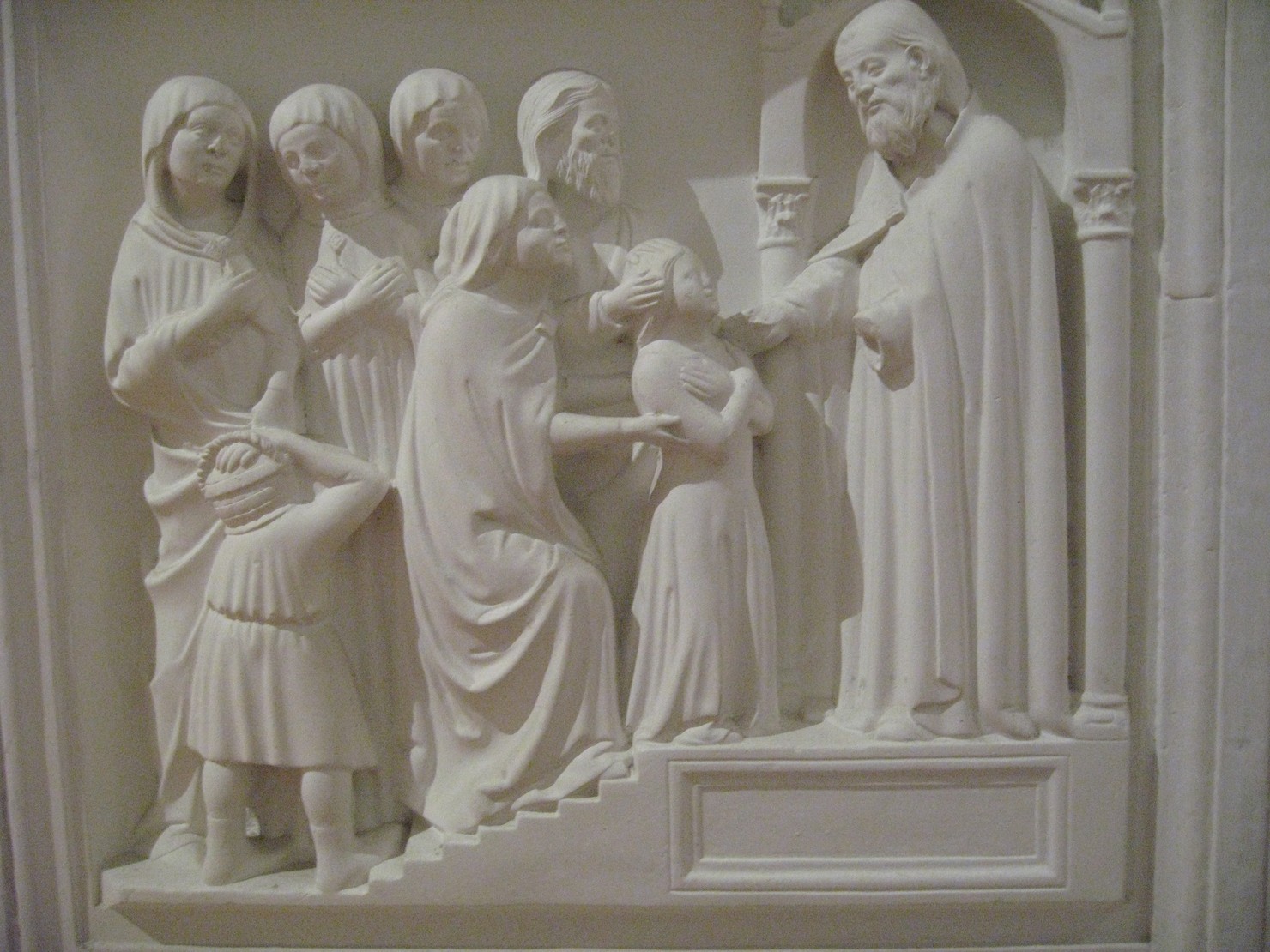 presentazione di Maria Vergine al tempio (calco) di Campi Carlo (attribuito) (inizio sec. XX)