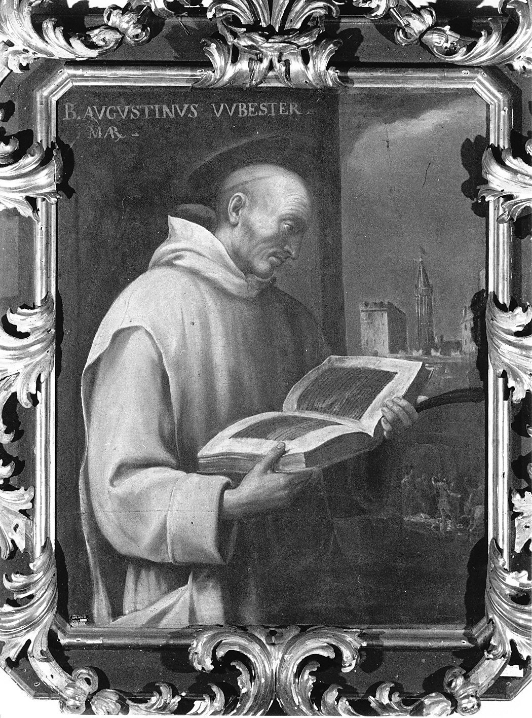 B. Agostino Webster (dipinto, opera isolata) di Vermiglio Giuseppe (bottega) (metà sec. XVII)