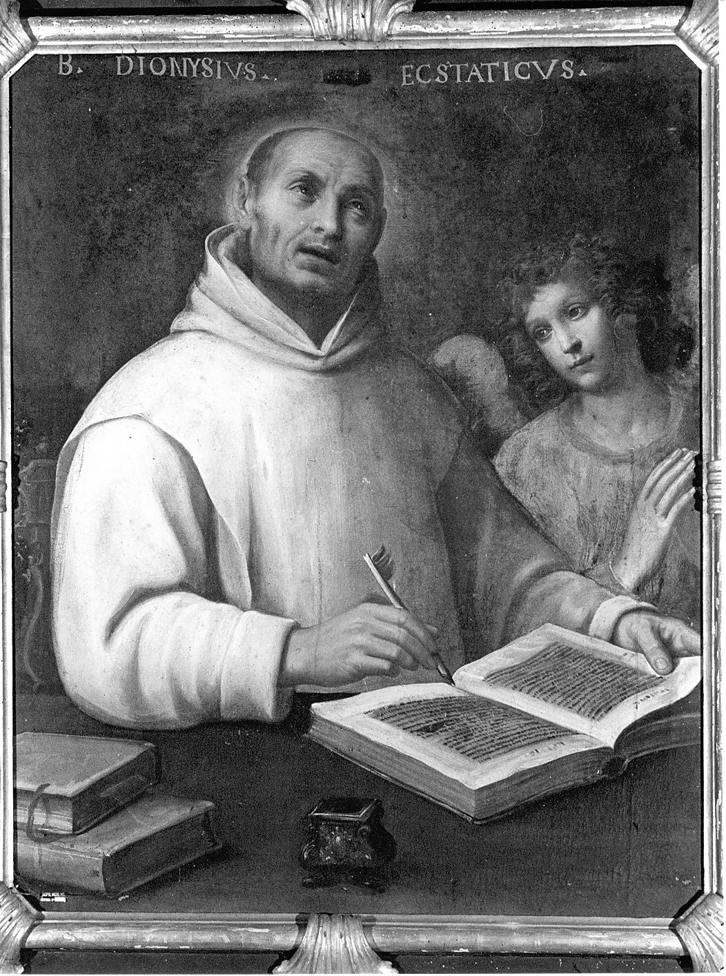 B. Dionigi di Rykel, certosino (dipinto, opera isolata) di Vermiglio Giuseppe (bottega) (prima metà sec. XVII)