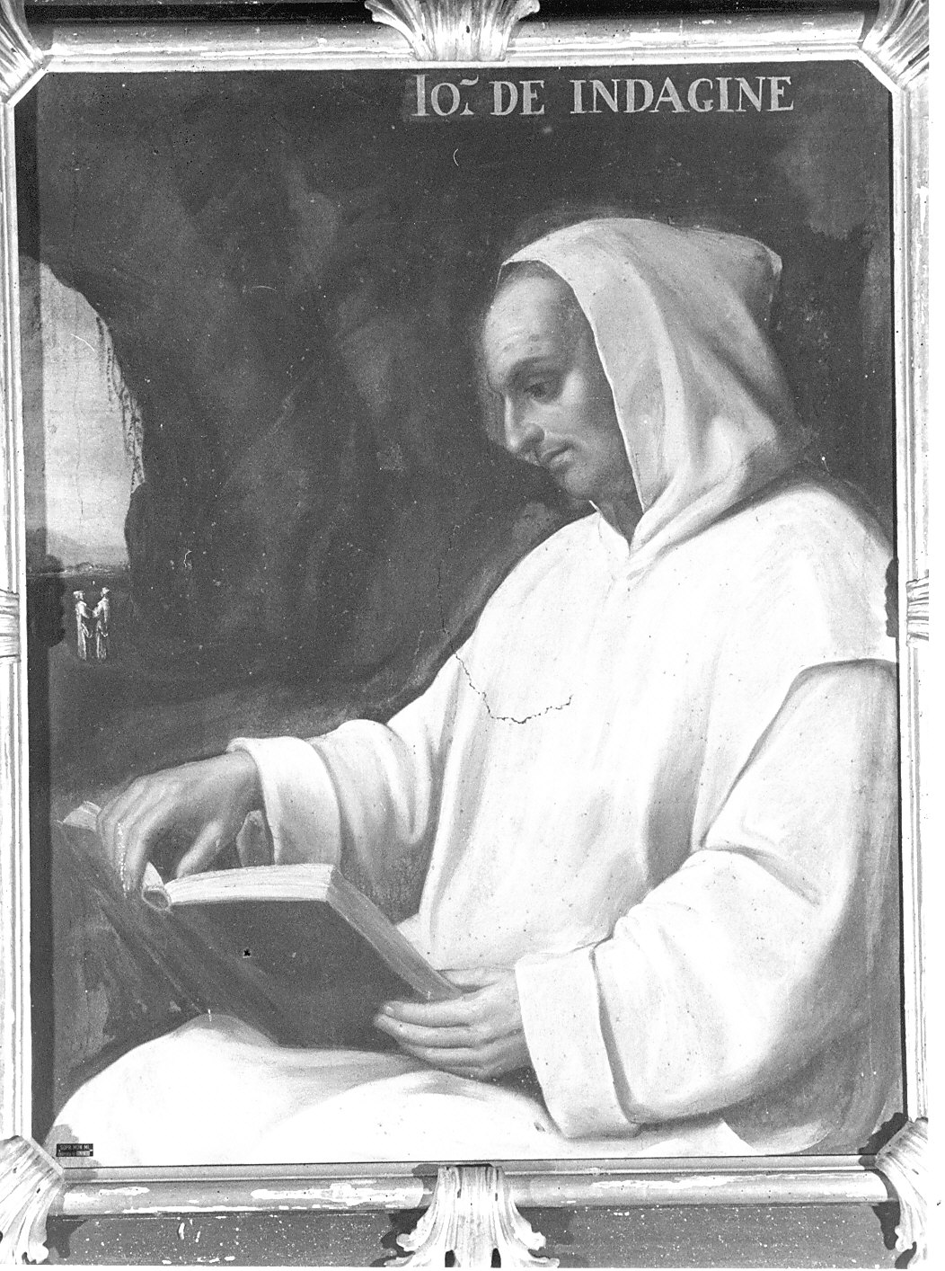 Giovanni Hagen de Indagine, certosino (dipinto, opera isolata) di Vermiglio Giuseppe (bottega) (prima metà sec. XVII)